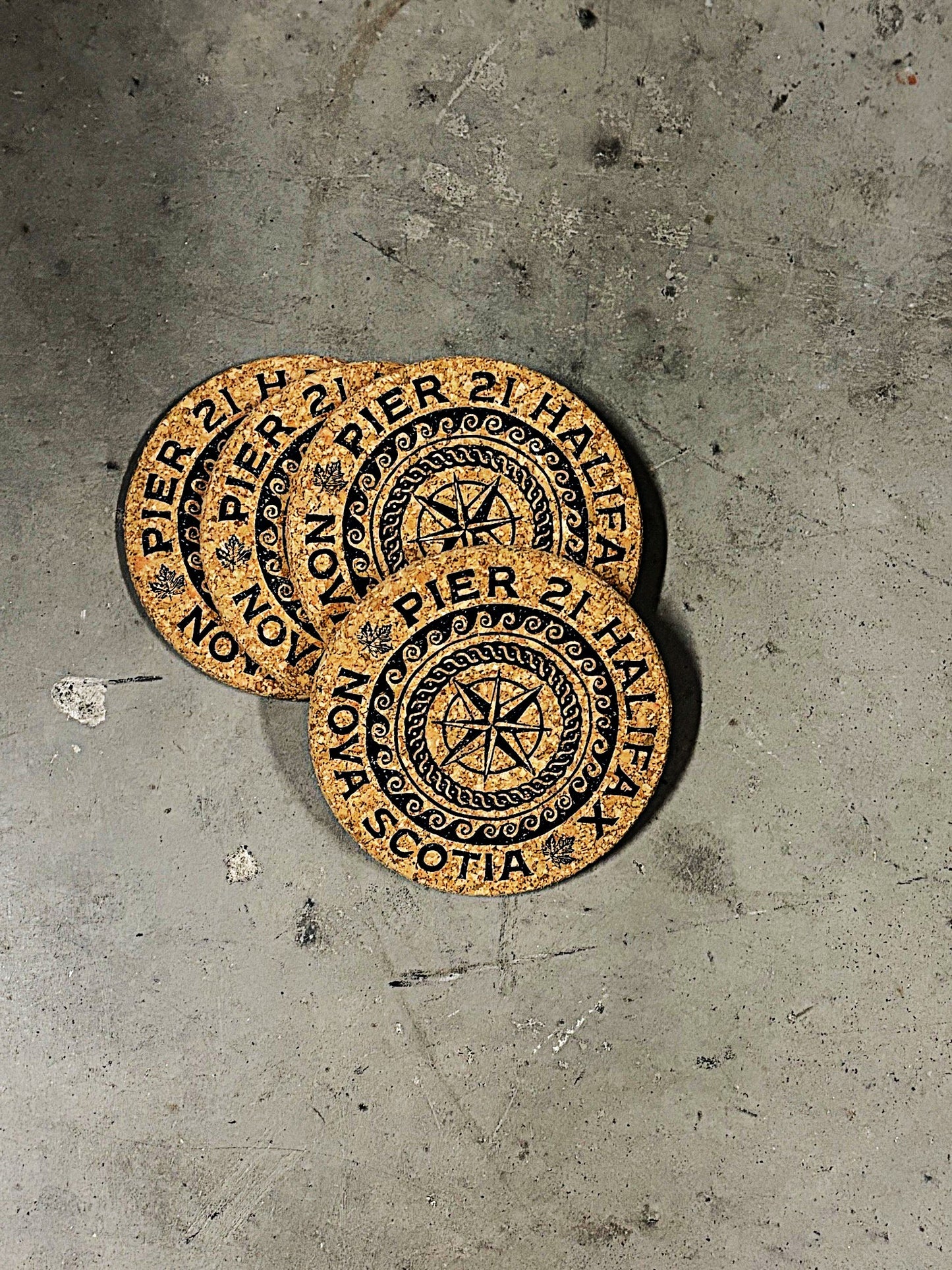 Pier 21 Coaster by HOLDFAST INK