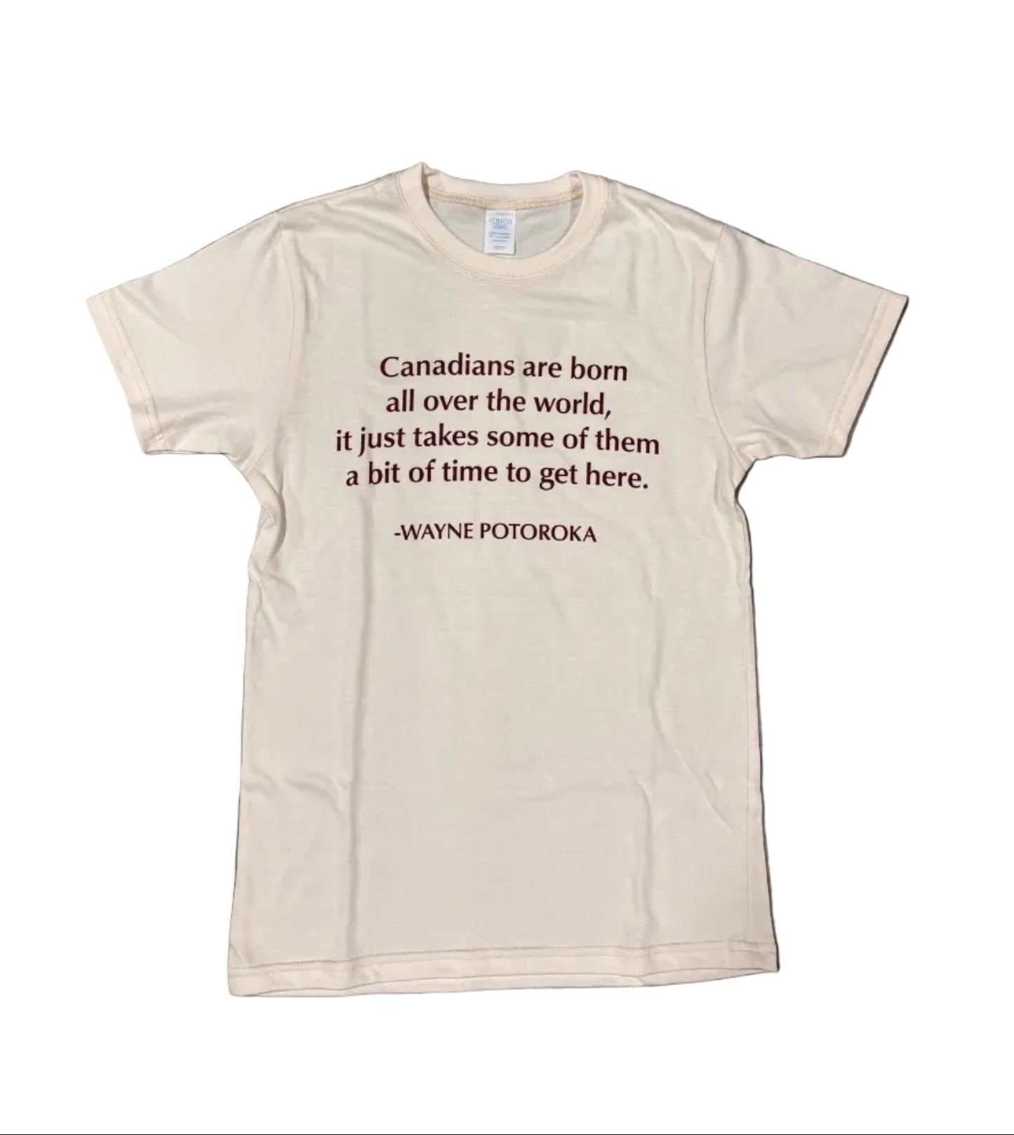 "Canadians are born..." T-shirt