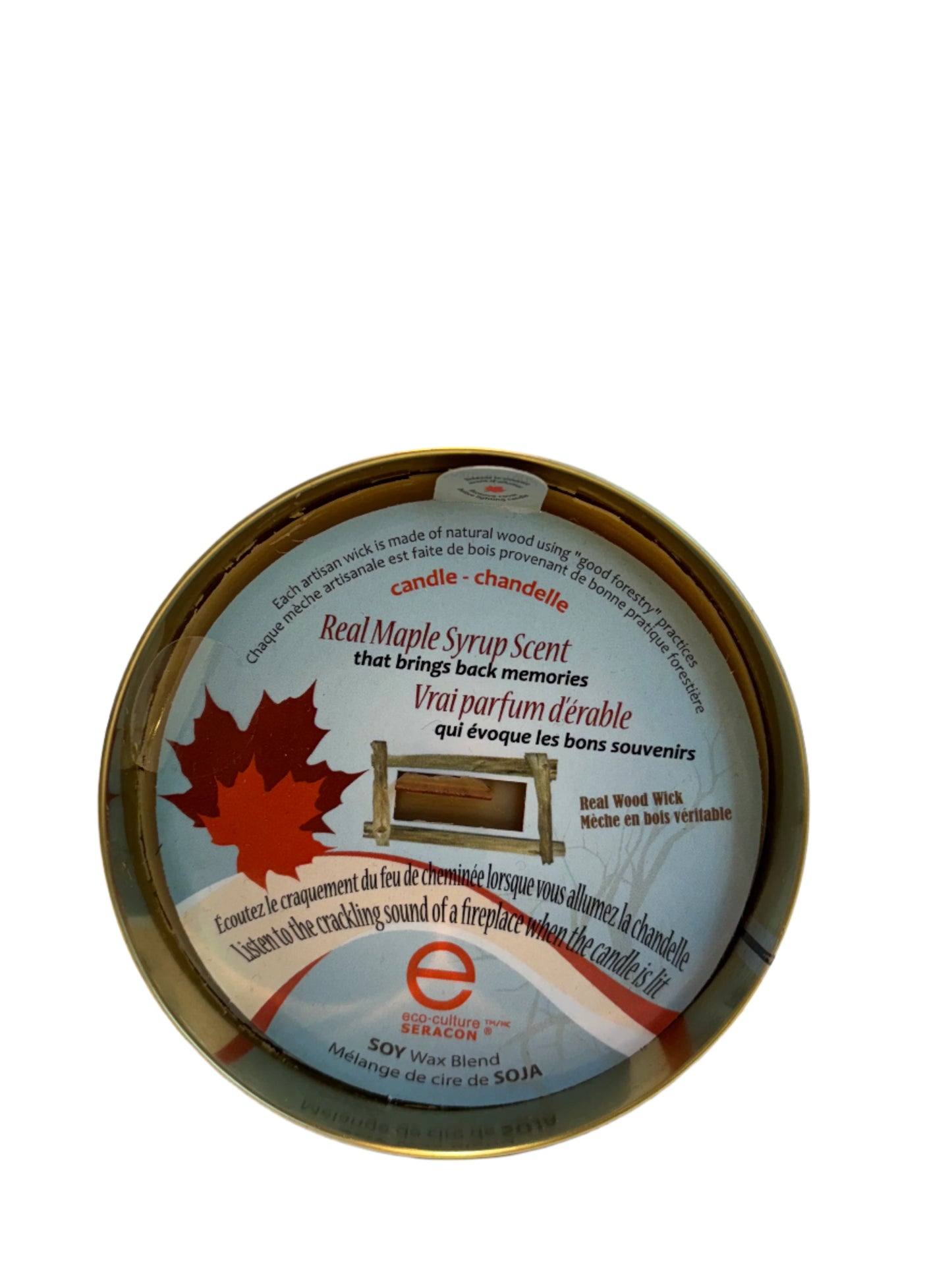 Bougie au sirop d’érable