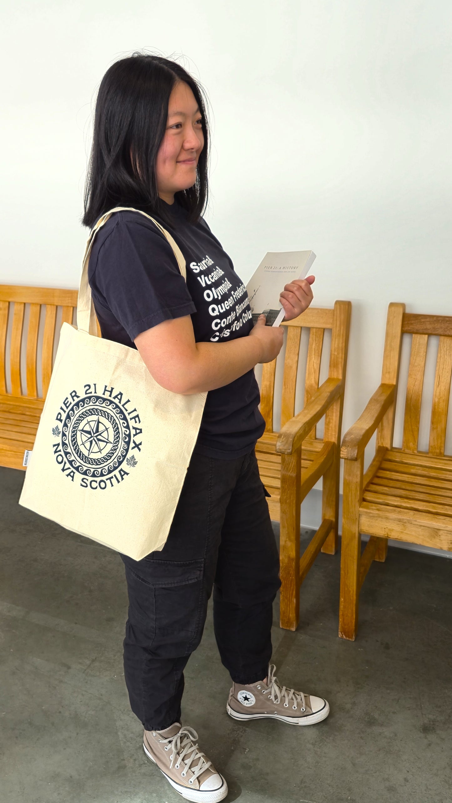 Pier 21 Tote Bag by HOLDFAST INK