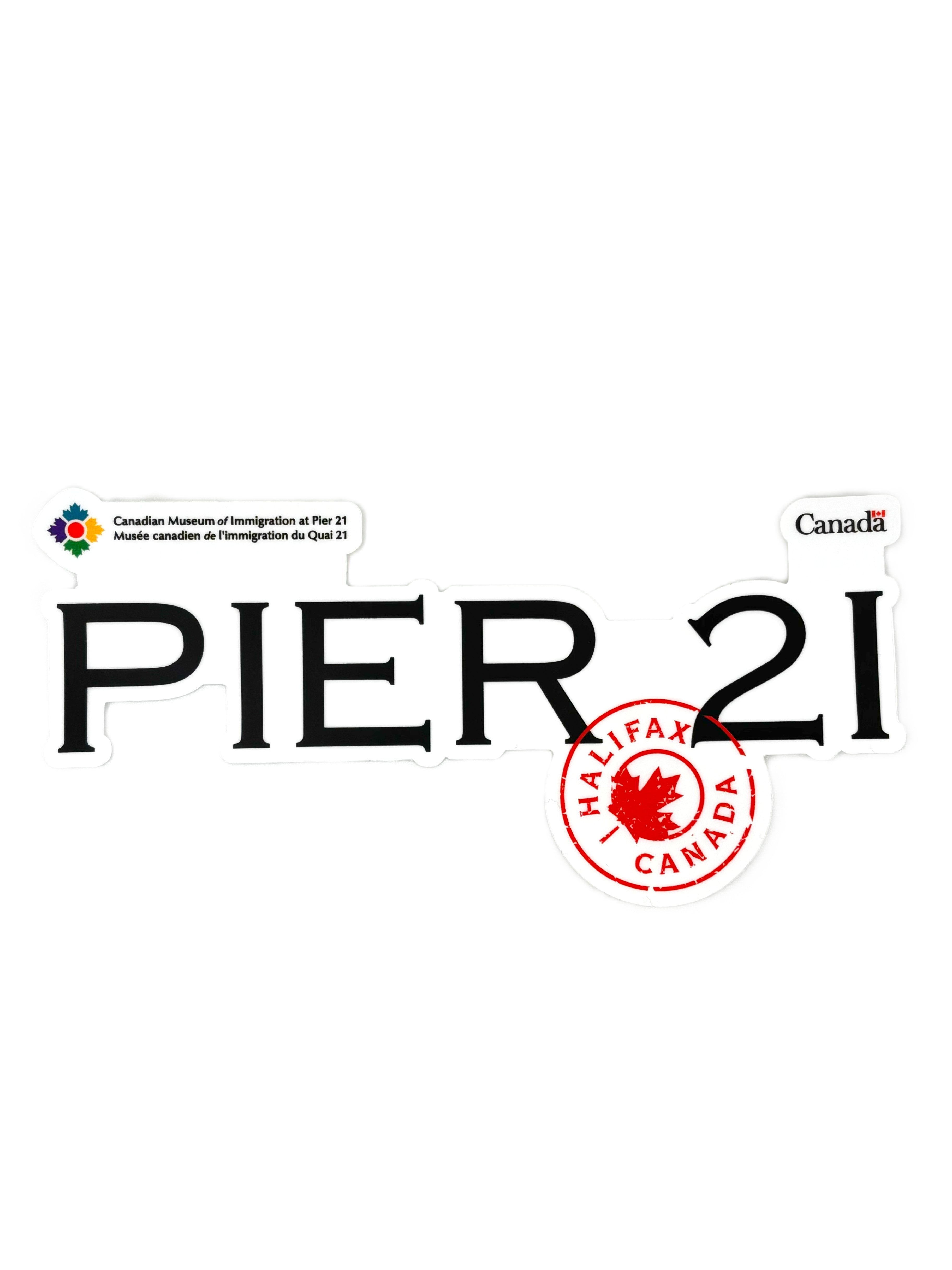 Pier 21 Sticker – Boutique, Pier 21