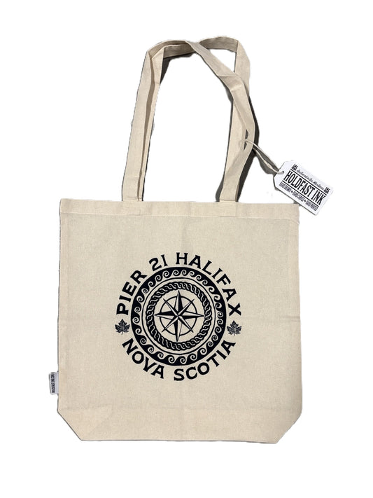Pier 21 Tote Bag by HOLDFAST INK