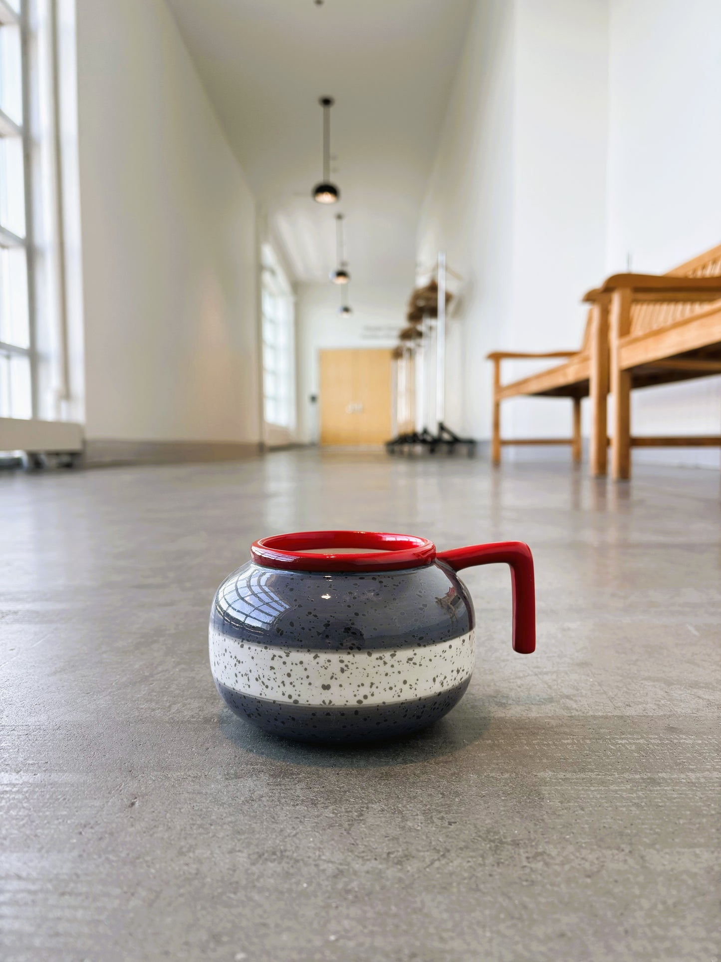 Curling Rock Coffee Mug