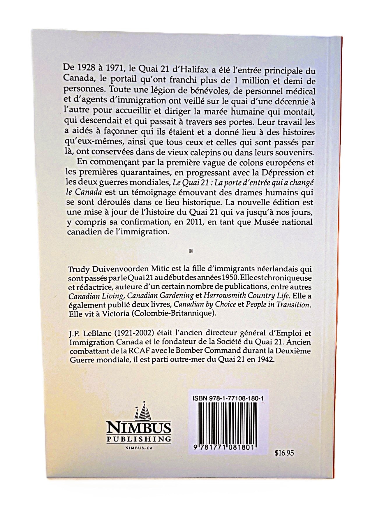 La porte d'entrée qui a changé le Canada